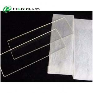 สไลด์แก้วไมโครสโคปแบบแข็งสำหรับงานอุตสาหกรรม FELIX 0.5 มม. 0.7 มม. สีขาวพิเศษ ทำจากแก้วบอโรซิลิเกต - Product Image 5