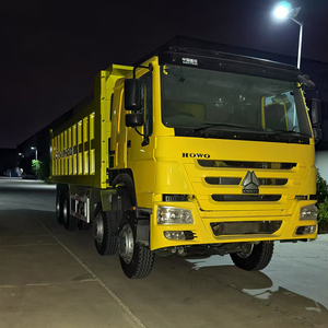 利比里亚Howo 12轮胎二手自卸车375自卸车与高容量砂运输车 - Product Image 5