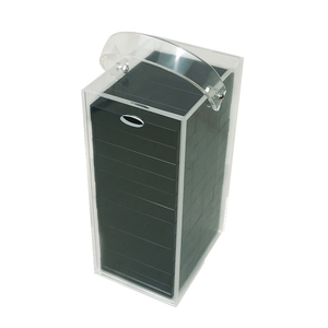 Tùy chỉnh màu đen Acrylic xếp chồng khối lộn xộn lật đổ nhào lộn Tháp trò chơi thiết lập xếp chồng trò chơi hội đồng quản trị khối xây dựng - Product Image 2