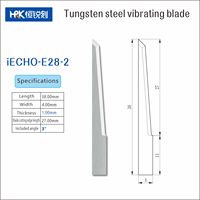 IECHO Serie Wolframkarbid Oszillierende Klinge CNC Vibrierende Schneideklinge für Leder Schaum Karton Digitaler Schneidemaschine, E28-2