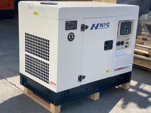 NPC Portable 13kva 1/3 Phase Silent diesel <strong>Generator</strong> Set Automatically Starts ATS Low <strong>Noise</strong> 220v 60hz 12V DC - Product Image 6