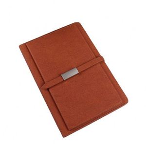 Business Custom Printing Coated Journal A5 PU Leather Notebook With Magnetic Closure - Product Image 1