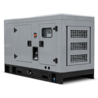 Générateur diesel silencieux portable, refroidi par eau, 50 Hz, démarrage électrique, 16 kW, 20 kVA, source d'alimentation de secours pour maison résidentielle