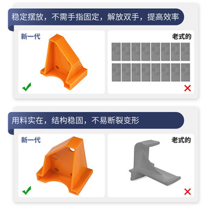 Floor Installation Pad Plastic Easy Installation Fixed <b>Flooring</b> <b>Accessories</b> WFG001 - Product Image 3