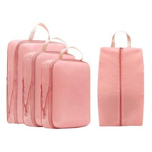 Bag Saving Space for Travel 4 Set Packing Cubes Various Sizes Packing Organizer for <b>Luggage</b> Carry on Suitcase - Product Image 2