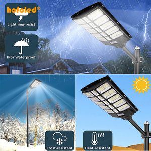Réflecteur d'éclairage automobile étanche à LED avec capteur de mouvement Lampes solaires pour parking extérieur jardin route pour parking solaire - Product Image 2