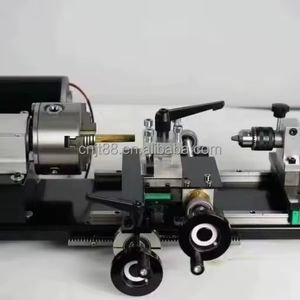 Alta precisione Multi-funzionale completa riparazione Snooker testa testa biliardo asta Mini tornio manuale ad alta precisione centro di tornio - Product Image 2