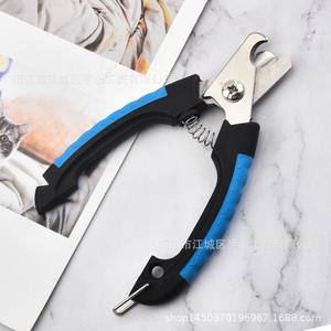 Cortauñas para mascotas de acero inoxidable, herramientas de aseo para perros con lima, prácticas para recortar las uñas de los perros - Product Image 3