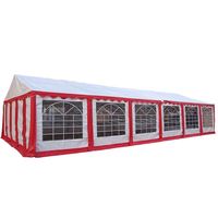 Tente de fête gonflable, tente de fête pour événements en plein air, énorme tente de mariage de luxe blanche