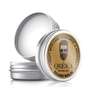 Balsamo per la barba naturale QBEKA per gli uomini balsamo per lo Styling e l'ammorbidimento dei baffi con burro di karité 60g - Product Image 3