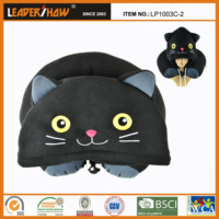 Excellents accessoires de voyage dormir voyage Camping avion capot mousse à mémoire cou à capuche oreiller avec capuche