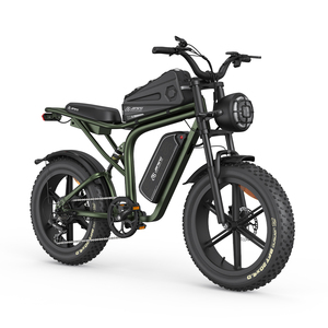 JANSNO Bicicleta Eléctrica X80 de Estilo Moderno, Neumáticos Gruesos de 20 Pulgadas, Entrega a Domicilio, 48V17AH, Bicicleta Eléctrica Urbana, Bicicleta Eléctrica de Montaña X80 - Product Image 1