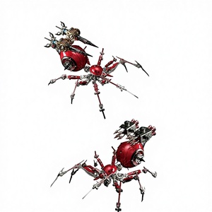 Modèle d'araignée en métal à assembler, figurine d'insecte mécanique de haute précision à thème animal, jouet éducatif DIY en boîte - Product Image 4