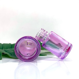 Flacon compte-gouttes pour soins de la peau, effet holographique arc-en-ciel irisé, épaule plate, pour huiles essentielles et sérums, 30 ml - Product Image 2