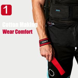 Custom Logo Powerlifting <b>Wraps</b> Strength Training Deadlifts Gym Weightlifting Wrist Straps Fitness Anti-slip Assist Belt Safe - Product Image 3