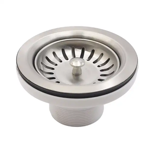 China manufacturer 3 1/2 sink drainer basket sink stopper waste