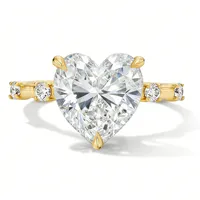 Bague MUSHAN personnalisée en argent sterling 925 avec moissanite couleur D VVS, fine alliance brillante, accessoires diamantés