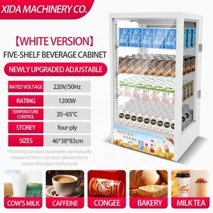 Vitrina Eléctrica Aislada de Metal para Exhibición de Bebidas Calientes como Café y Leche - Product Image 2