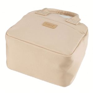 Twill Fabric High Quality Picnic Thermal Cooler Bag Customized Logo Foil Lining <b>Lunch</b> <b>Box</b> Soft Cooler Bag for Food - Product Image 5