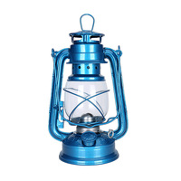 Lampe à huile en verre transparent, lanterne à huile, petite table, métal, classique, antique, lampe à kérosène, vente chaude 235
