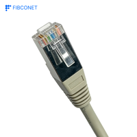 Câble Ethernet FIBCONET EMI 0,5m-50m, câble de raccordement réseau Cat5e avec blindage en feuille d'aluminium, 1000 Mbps
