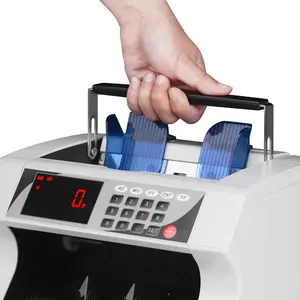 UNION 1504 mesin penghitung tagihan multi-mata uang, mesin penghitung uang detektor palsu USD/EUR/IQD