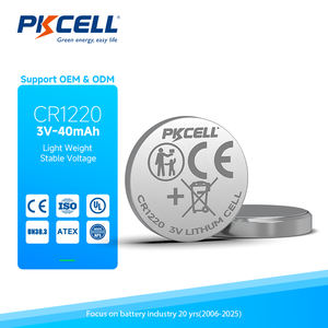 Pile bouton au lithium PKCELL Cr1220 3v Cr1220 Cr2032 <span class=keywords><strong>Cr2016</strong></span> pour montre, échantillon gratuit - Product Image 2
