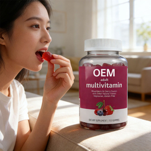 Gomitas Multivitamínicas para Adultos, Fabricadas por el Fabricante Original (OEM), Gomitas Multivitamínicas Bio-Naturales, Suplemento Dietético, Suplemento Multivitamínico de Alimentos Integrales - Product Image 5