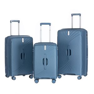 Set <span class=keywords><strong>Valigie</strong></span> da Viaggio PP Nuove 2026 con Lucchetto a Combinazione, 3 Pezzi (20, 24, 28 Pollici), Ruote Silenziose e Resistenti, Ideali per Viaggi di Nozze e Familiari - Product Image 6