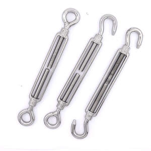 Tendeur à vis pour paniers de fleurs en acier inoxydable 304/316, tendeur de câble métallique, boulon de serrage pour guirlandes - Product Image 2