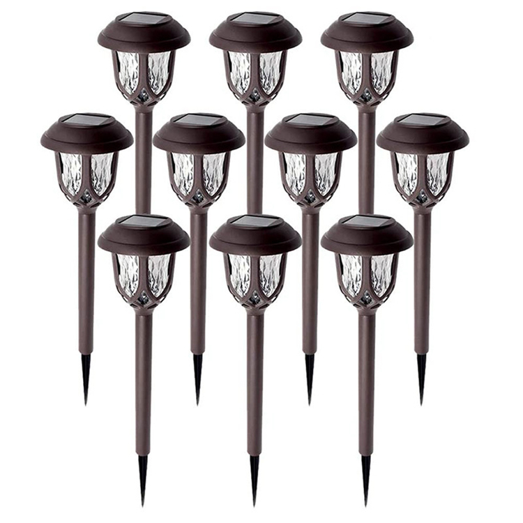Waterproof Landscape Lighting Solar Powered Garden Decorative Pathway Yard Lights for Walkway Sidewalk Driveway