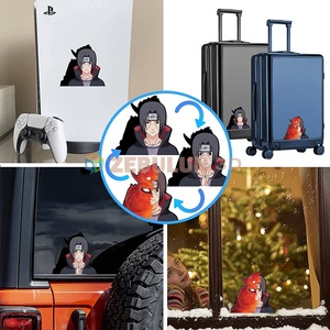 Autocollants 3D en mouvement d'animation japonaise classique Dragonball Naru One Pieces <span class=keywords><strong>Demon</strong></span> <span class=keywords><strong>Slayer</strong></span> Autocollant décoratif lenticulaire pour voiture - Product Image 5