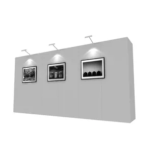 30MINS QUICK BUILD Portable Panels Wooden Backdrop Exhibition Wall