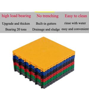 Carrelage de sol en plastique PP pour garage Revêtement de sol amovible pour parking de voiture - Product Image 3