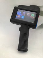 Imprimante d'étiquettes jet d'encre semi-automatique intelligente 25,4 mm pour codage et date d'expiration sur cartes et tubes 300 DPI Flex