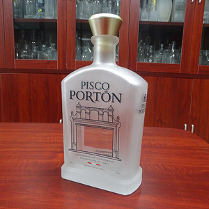 Botellas <span class=keywords><strong>de</strong></span> vidrio cuadradas vacías, esmeriladas y mate, para licores <span class=keywords><strong>de</strong></span> <span class=keywords><strong>marcas</strong></span> <span class=keywords><strong>famosas</strong></span>, <span class=keywords><strong>de</strong></span> 5cl, 70cl y 75cl. - Product Image 4