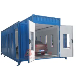 Cabina di verniciatura per Container BZB cabina di verniciatura per auto dal Design originale cabina di riparazione per danni da grandine