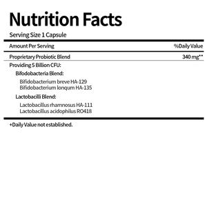 Apoya la Flora Digestiva*, 5 Mil Millones de Cultivos Probióticos Vivos por Cápsula, Lactobacillus, Bifidobacterias, 90 Cápsulas - Product Image 2