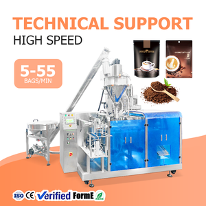 High-Speed Automatic Coffee Powder Packing Machine Doypack Filler <b>Sealer</b> for Premade Stand Up Pouch Packing Equipment - Product Image 1