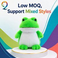 Peluche grenouille personnalisée, jouet en peluche doux, fabrication OEM ODM, vente en gros, mascotte, cadeau, fabricant de peluches avec logo personnalisé