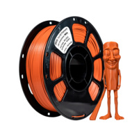 Filament d'impression 3D PLA écologique de 1,75 mm, couleur marron noix de coco, filament pour imprimante 3D