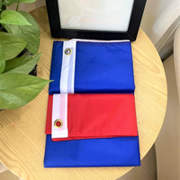 Drapeau national chilien en polyester imperméable 90*150cm, fabriqué en usine, bannière de drapeau national durable, polyester de qualité supérieure, couleurs vibrantes