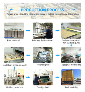 Изготовленный на заказ экологически чистый минималистичный стиль картонная коробка для деловой упаковки почтовые коричневые коробки из крафт-бумаги - Product Image 5