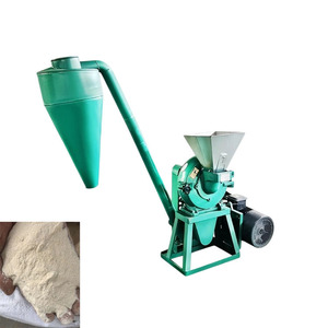 Broyeur de maïs industriel électrique avec cyclone pour la transformation des aliments pour animaux et volailles - Product Image 1
