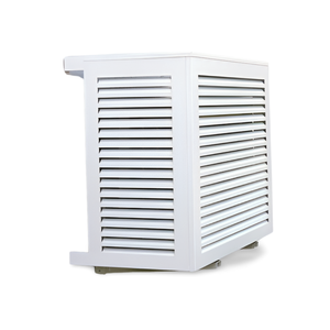 Couvercle de climatisation de couleur <span class=keywords><strong>bois</strong></span> extérieur <span class=keywords><strong>climatiseur</strong></span> décoratif couvercle de protection couvercle de pompe à chaleur - Product Image 6