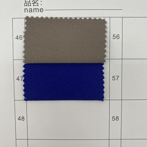 Benang obral-dyed T/C 128x60 Twill tenun Khaki katun kain poliester 230gsm untuk koper, tas, kain seragam pakaian kerja - Product Image 5