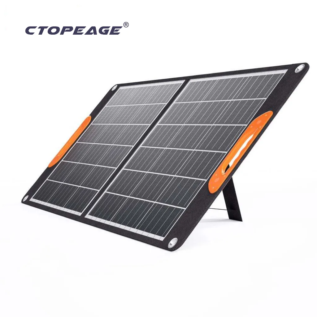 Cheapest Monocrystalline Camping Power Station Charger Flexible Portable Solar Panel Foldable