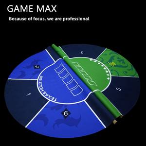 <span class=keywords><strong>Grand</strong></span> <span class=keywords><strong>tapis</strong></span> <span class=keywords><strong>de</strong></span> <span class=keywords><strong>poker</strong></span> rond en caoutchouc Texas, nappe, coussin, tissu <span class=keywords><strong>de</strong></span> jeu multifonctionnel insonorisé <span class=keywords><strong>de</strong></span> Ningbo - Product Image 3