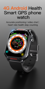 Reloj inteligente <span class=keywords><strong>FA82</strong></span> 4G, soporte para teléfono, tarjeta SIM, videollamada, pantalla IPS de 1,83 pulgadas, GPS, Wifi, Ultra Android, reloj inteligente - Product Image 2