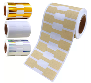 Étiquettes autocollantes personnalisées, durables, écologiques, imperméables, de luxe, pour accessoires de lunettes de soleil, bijoux, codes-barres et bagues - Product Image 2